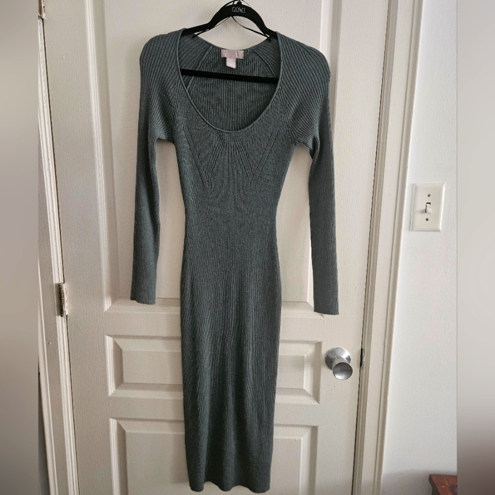 H&M Long Sleeve Sweater Dress Size M